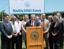 Steve Bellone and Suffolk County Legislators