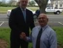 Congressman Bishop with John Behan